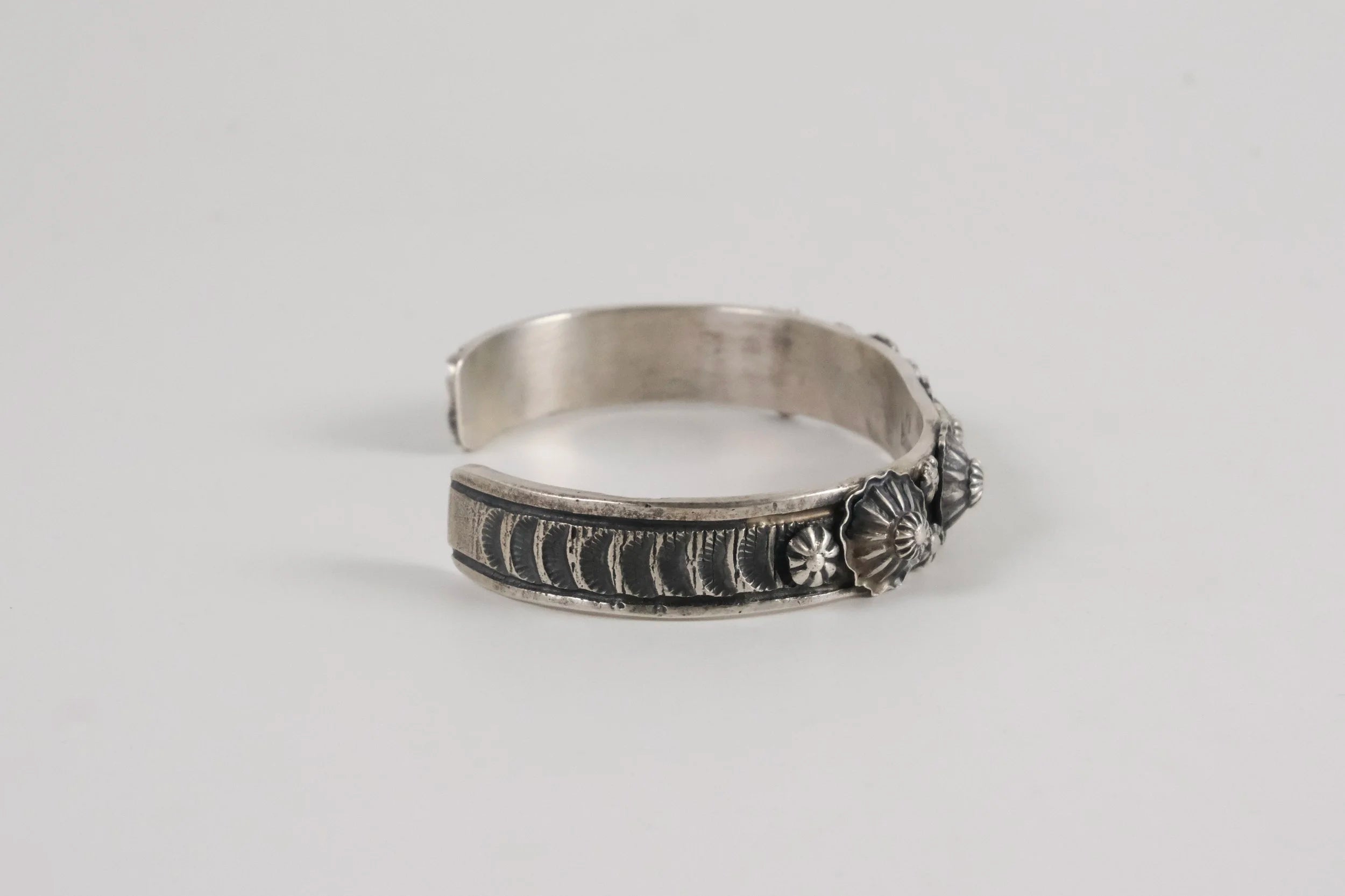 Navajo Cuff with Starburst Bosses