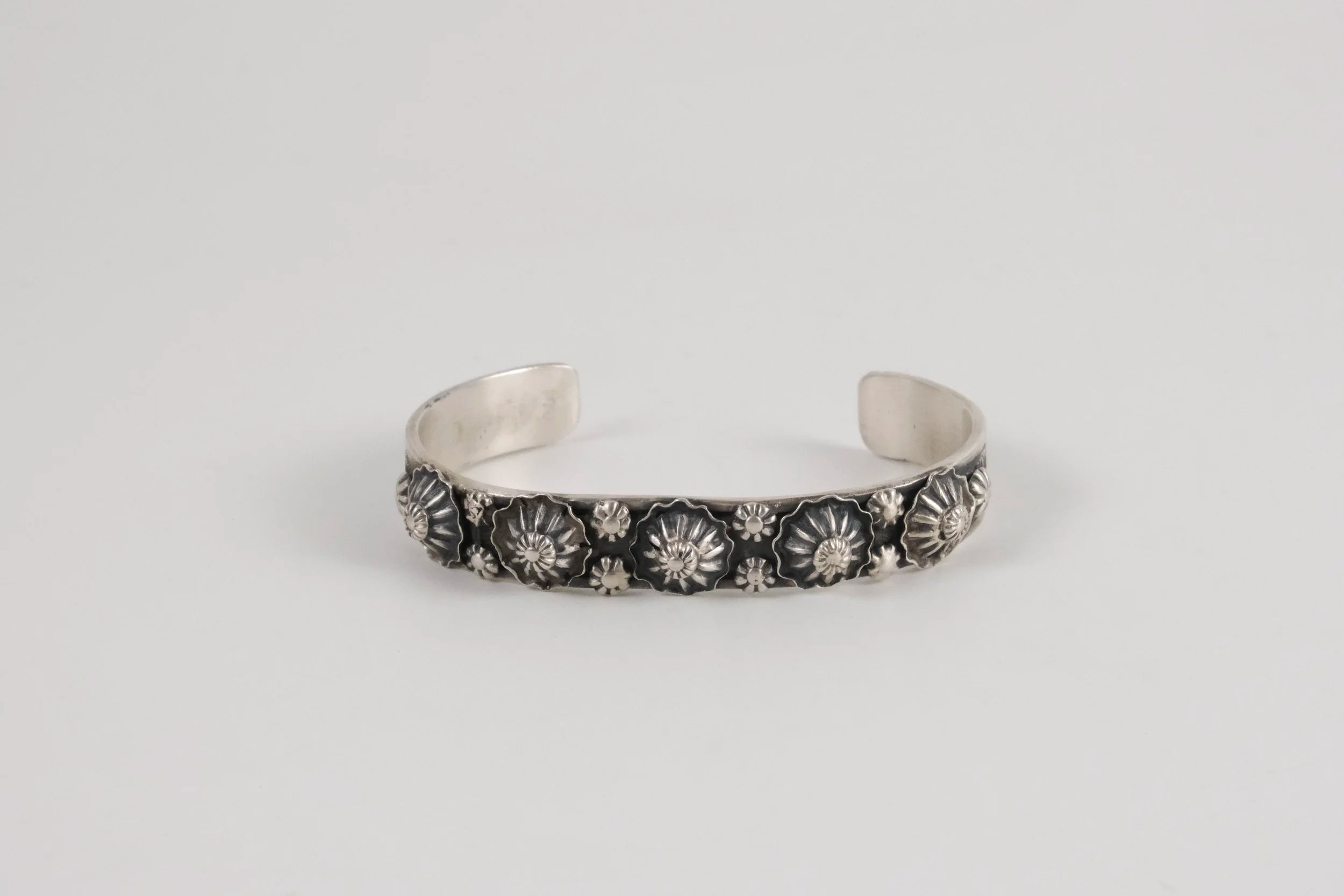Navajo Cuff with Starburst Bosses