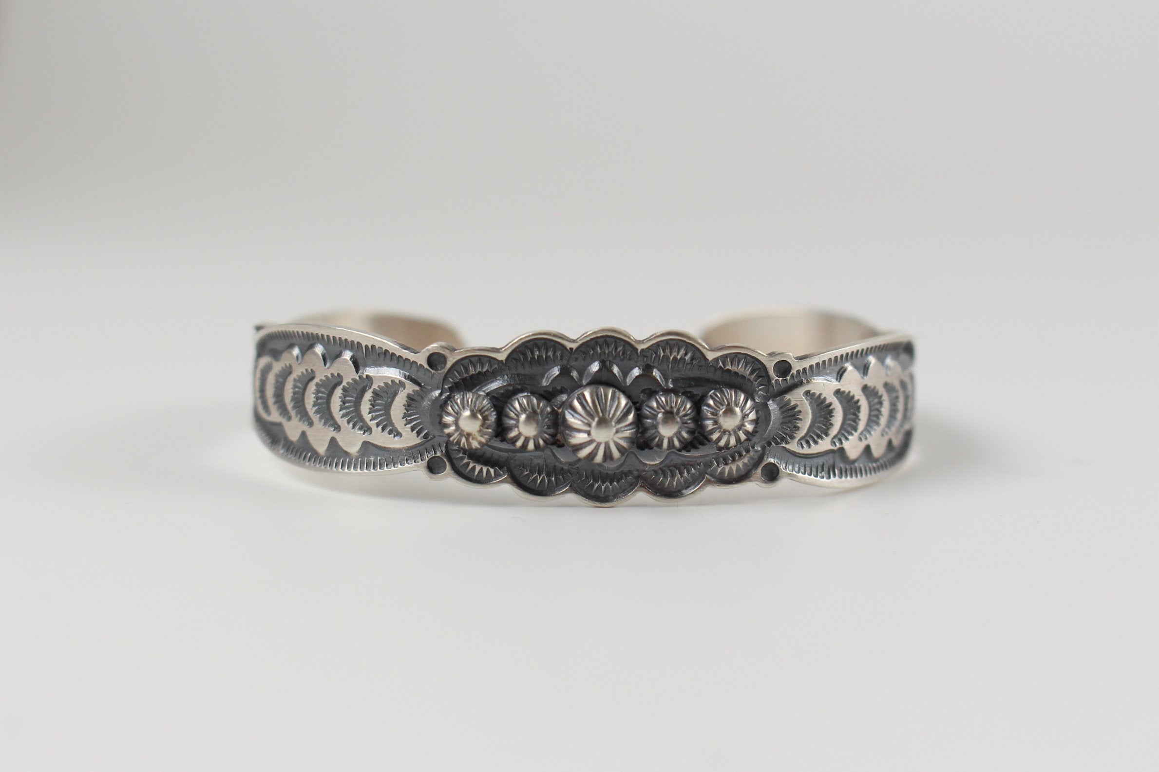 Navajo Stamped Cuff