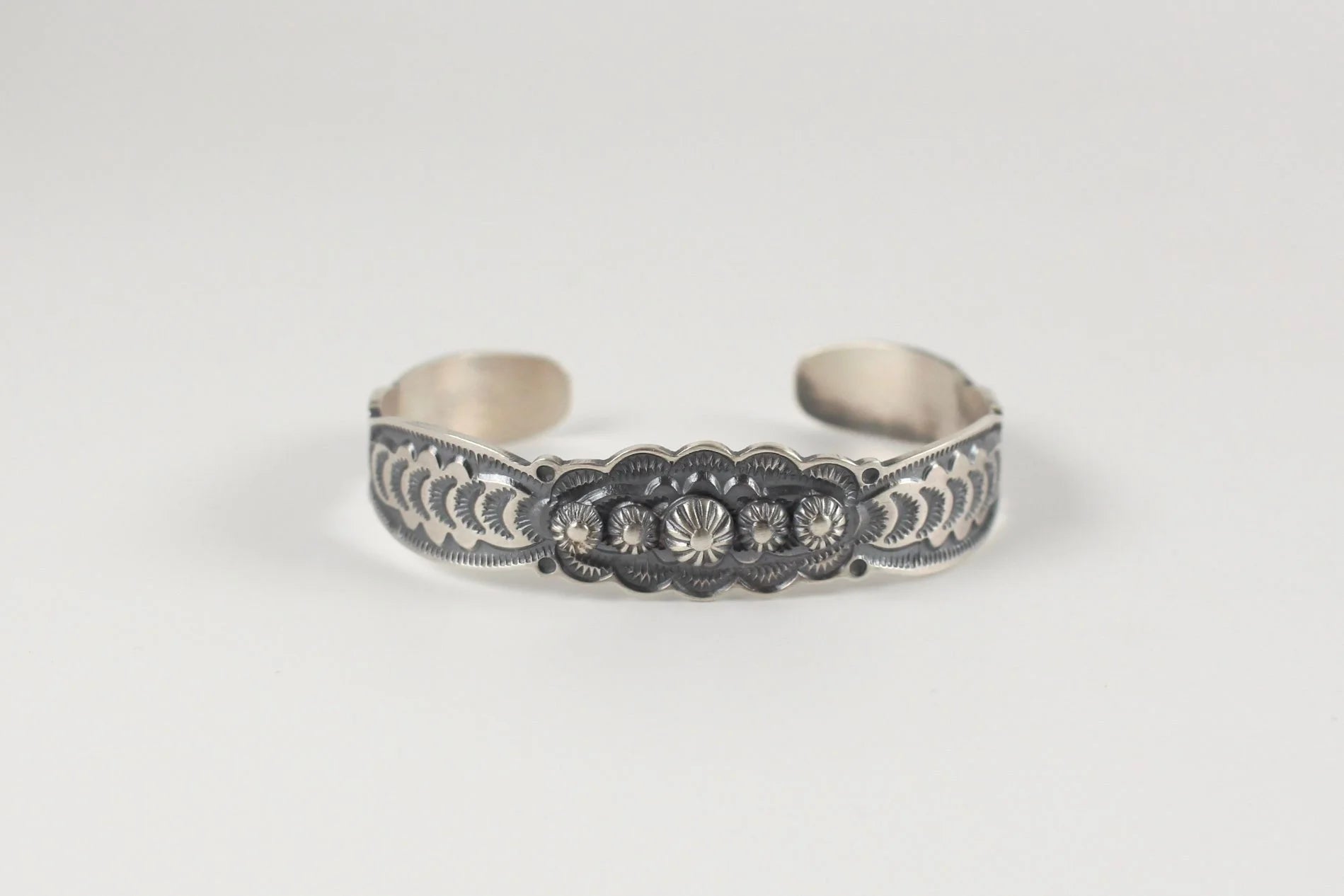 Navajo Stamped Cuff