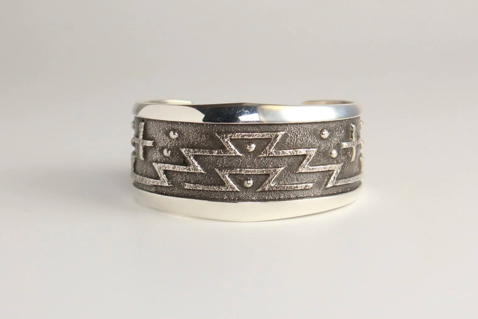 Sandcast Navajo Cuff