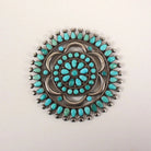 Vintage Zuni Manta Pin