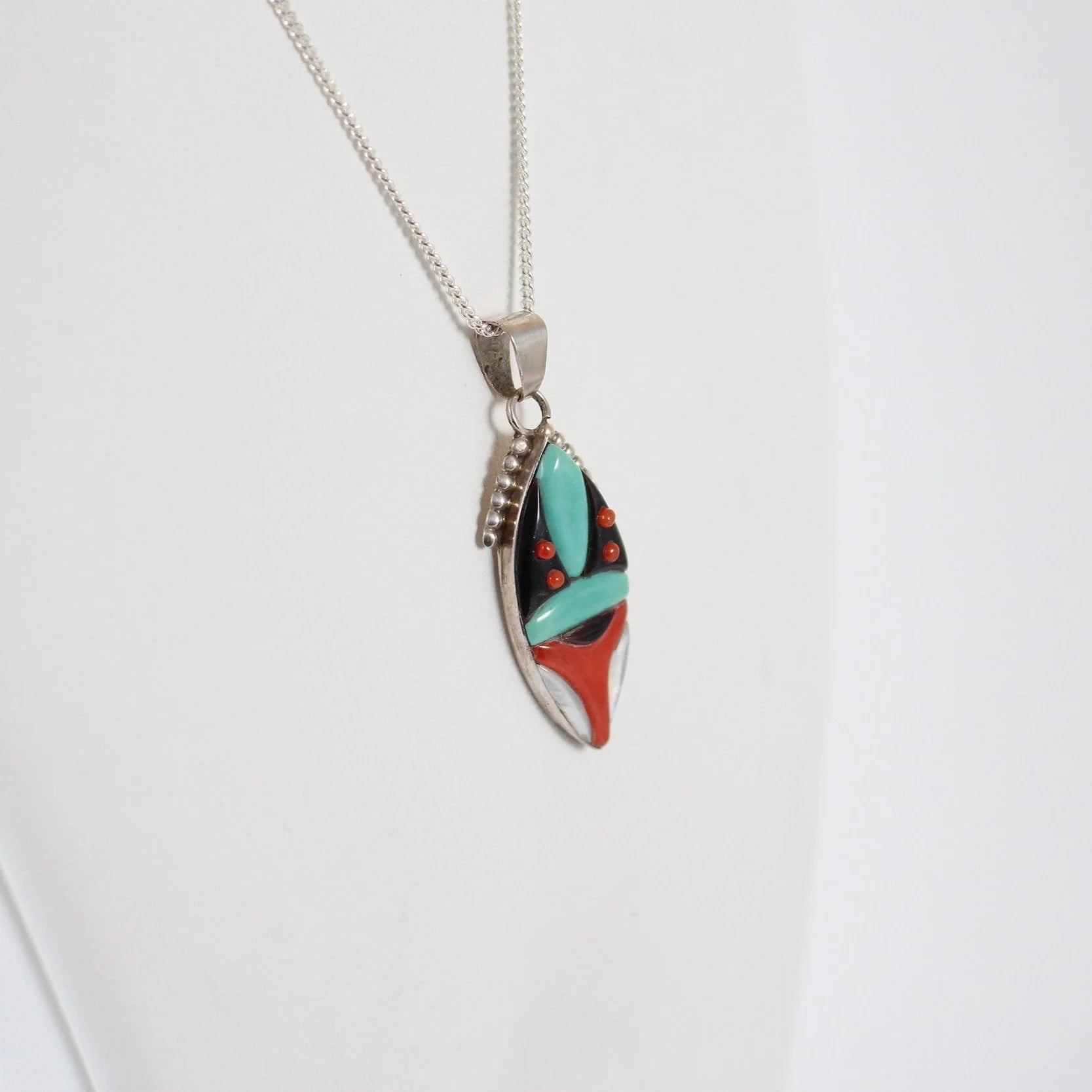 Zuni Inlay Pendant