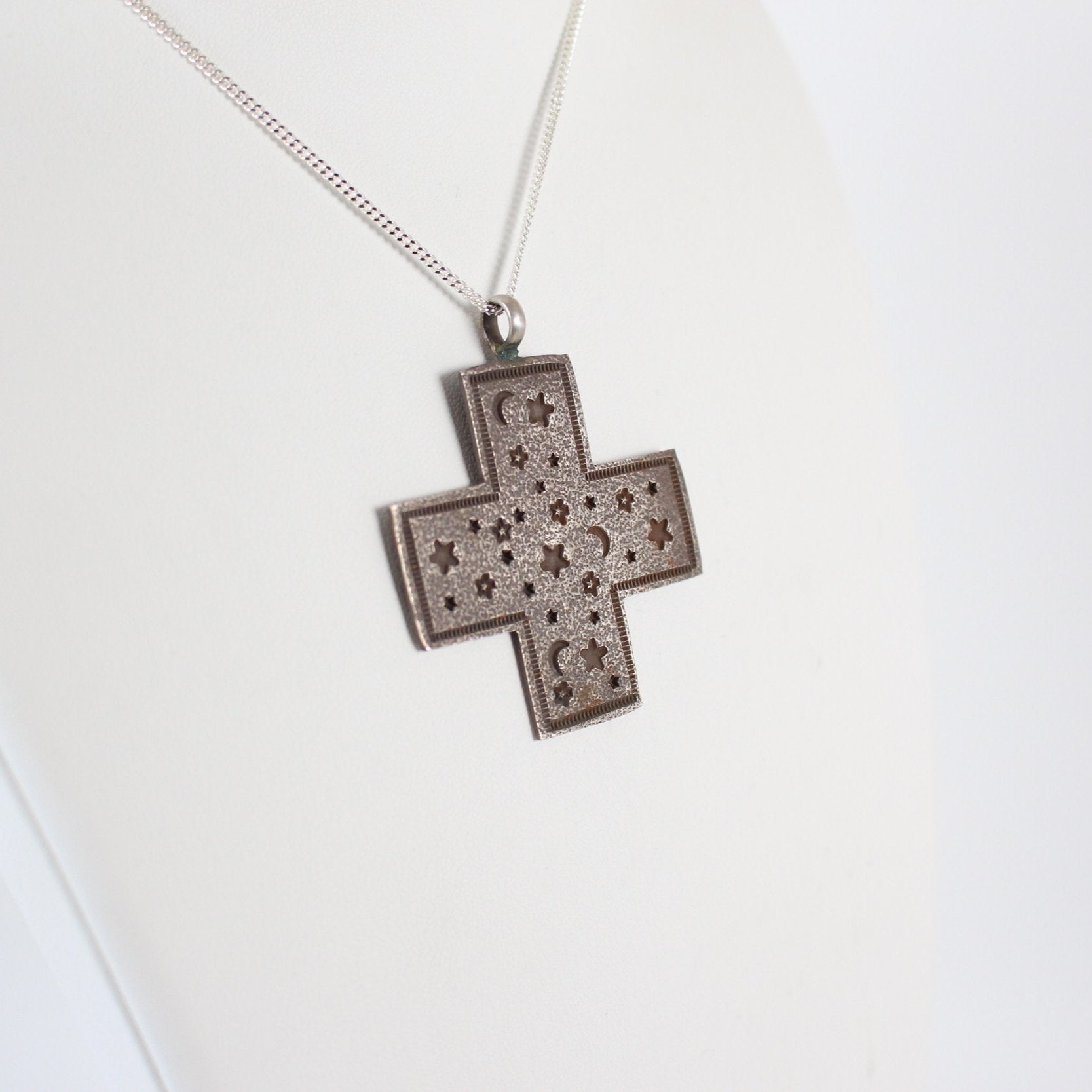 Navajo Stamped Plus Pendant