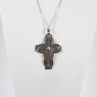 Navajo Stamped Cross Pendant