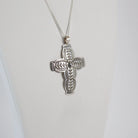 Navajo Stamped Cross Pendant