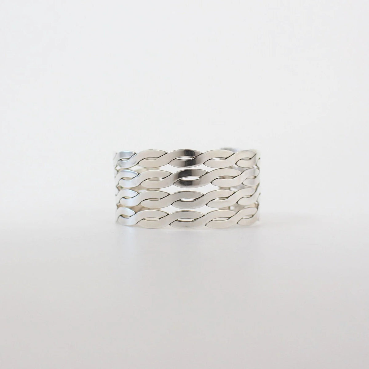 Sebastian Cilento - Wide Flat Twist Cuff