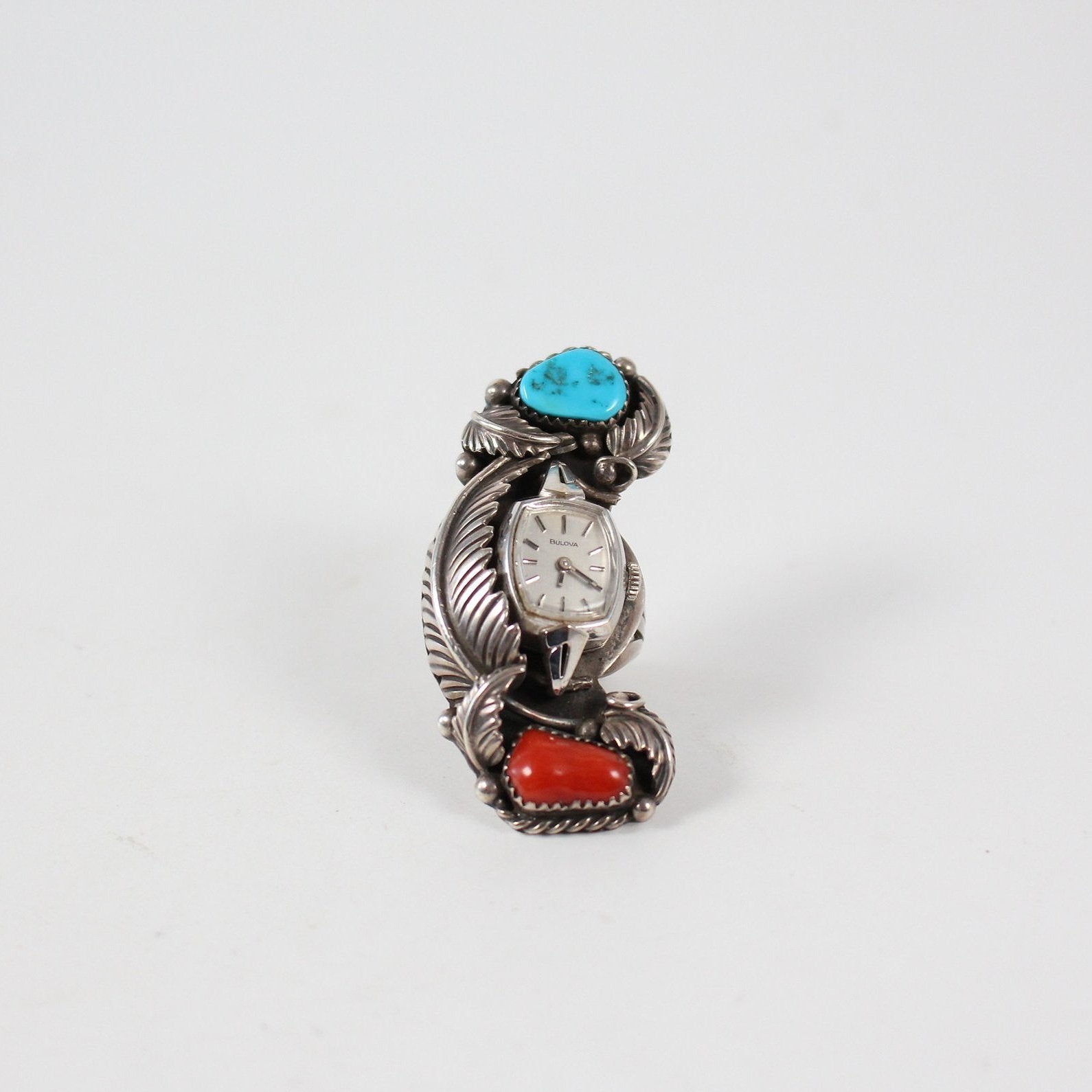 Navajo Vintage Ladies Time Piece Ring