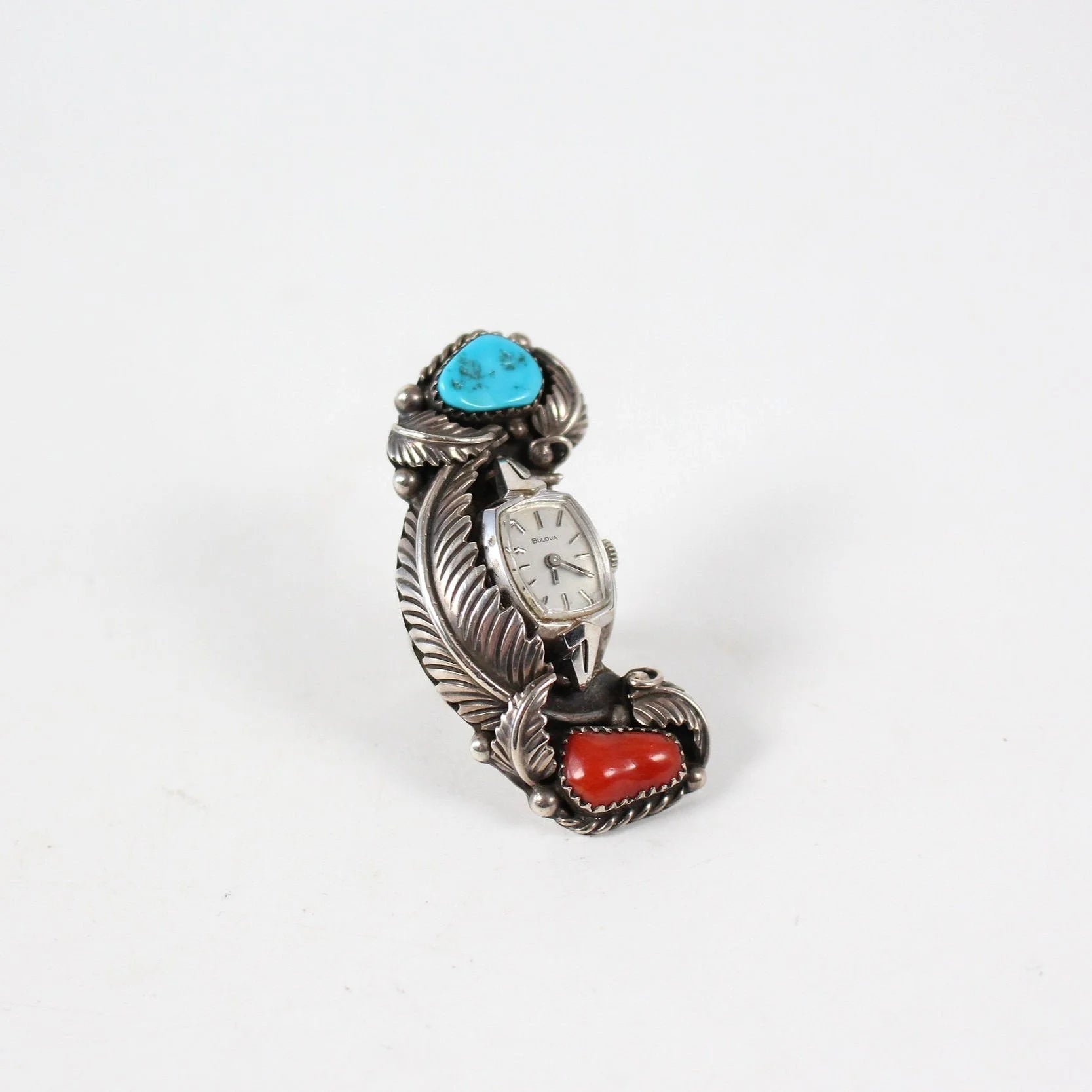 Navajo Vintage Ladies Time Piece Ring