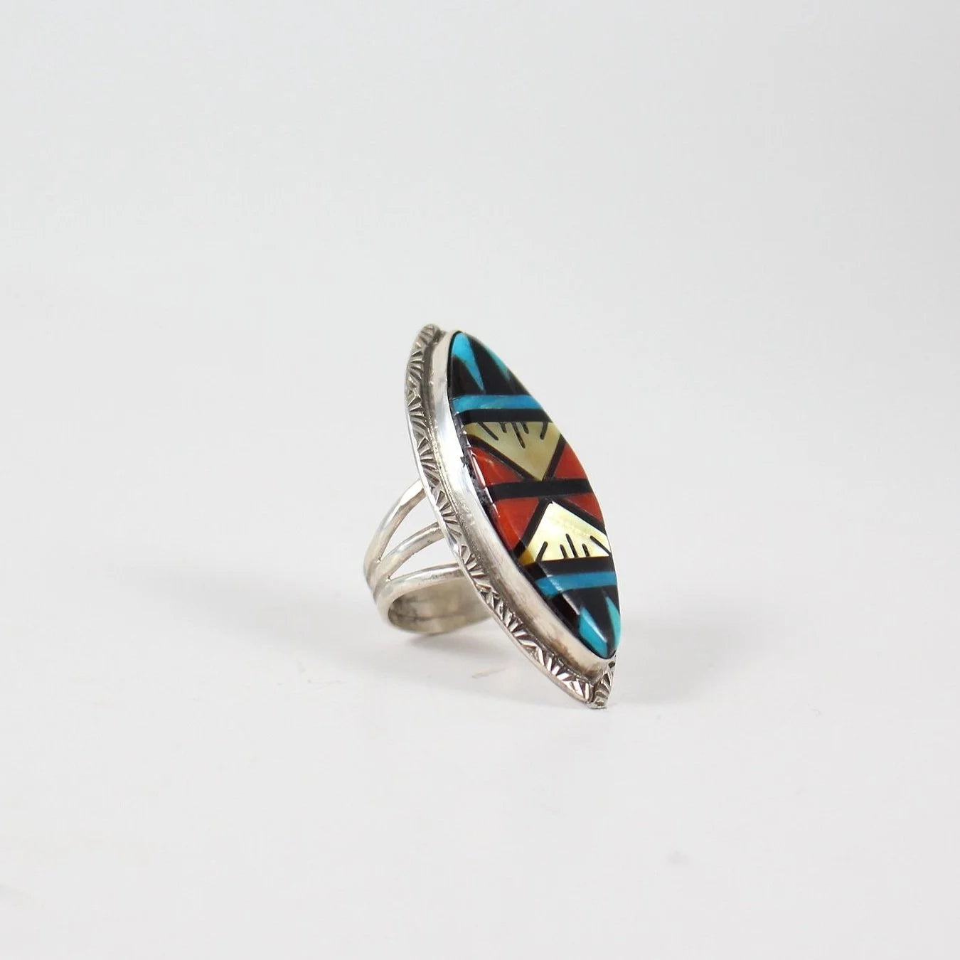 Zuni Inlay Ring