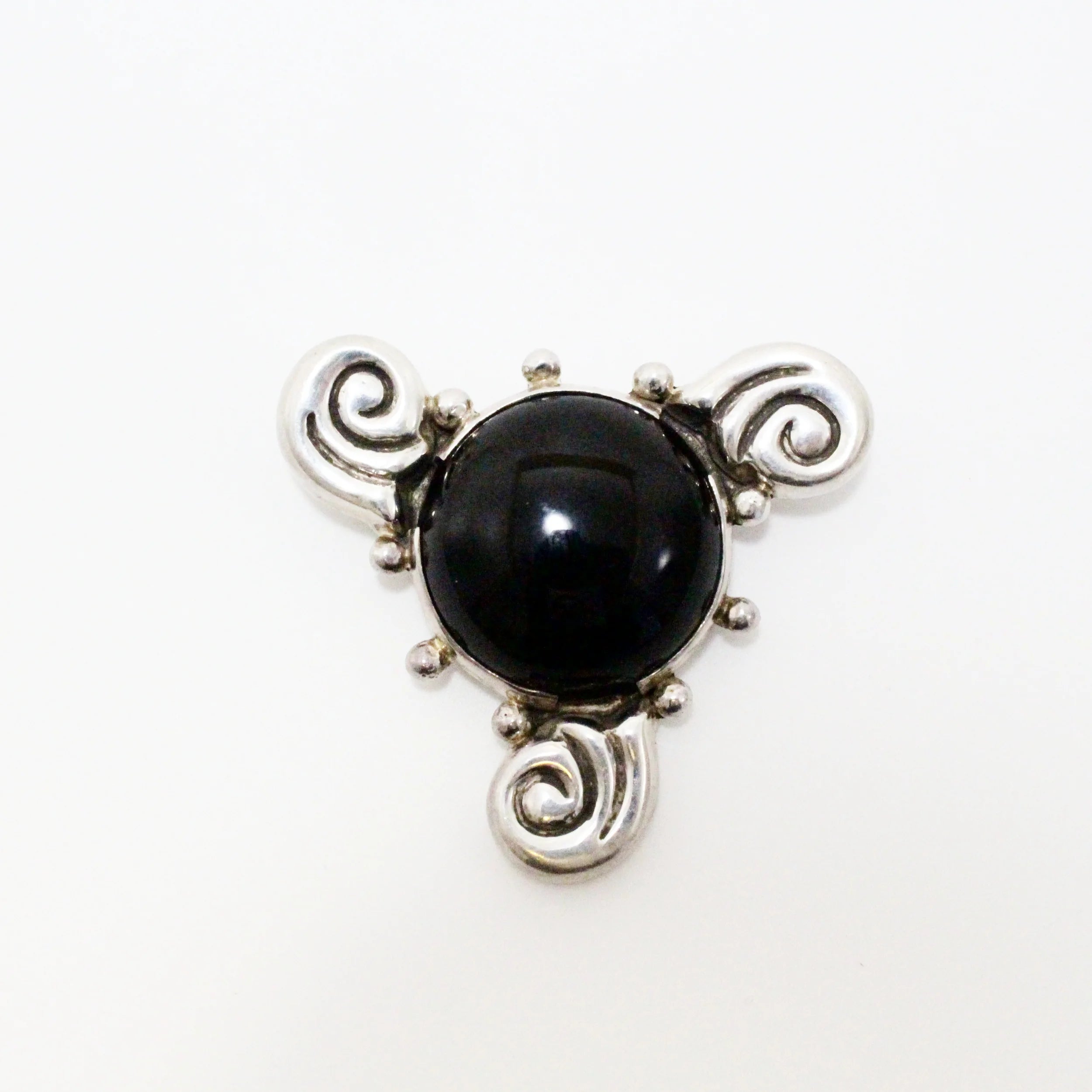 William Spratling - Triple Scroll Brooch