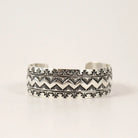 Navajo Wide Heavy Stamped Cuff