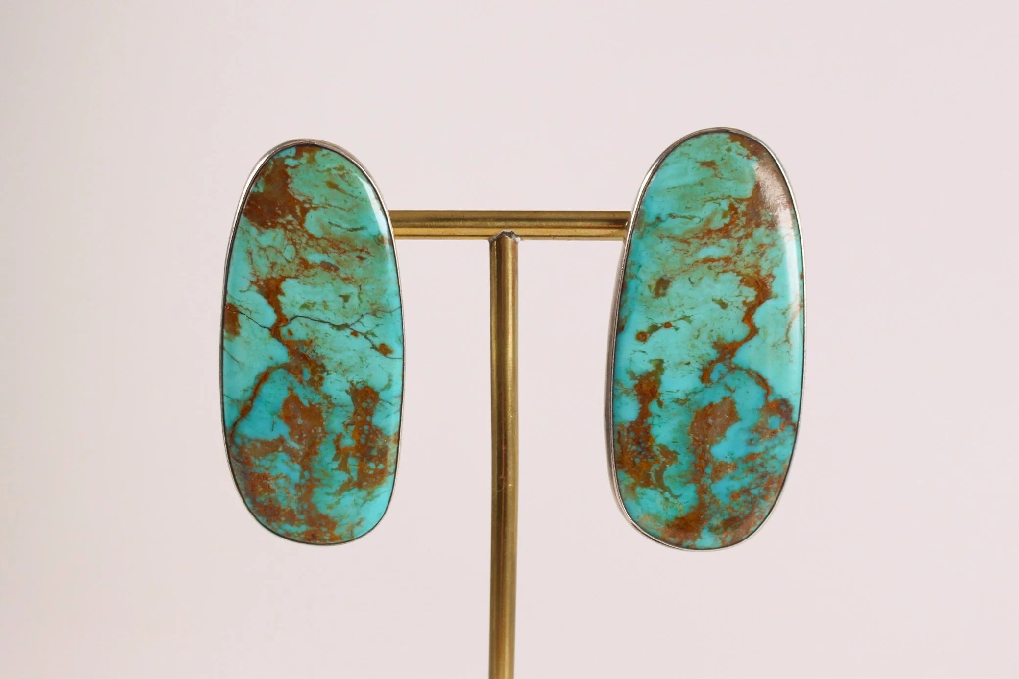 Vintage Navajo Turquoise Earrings