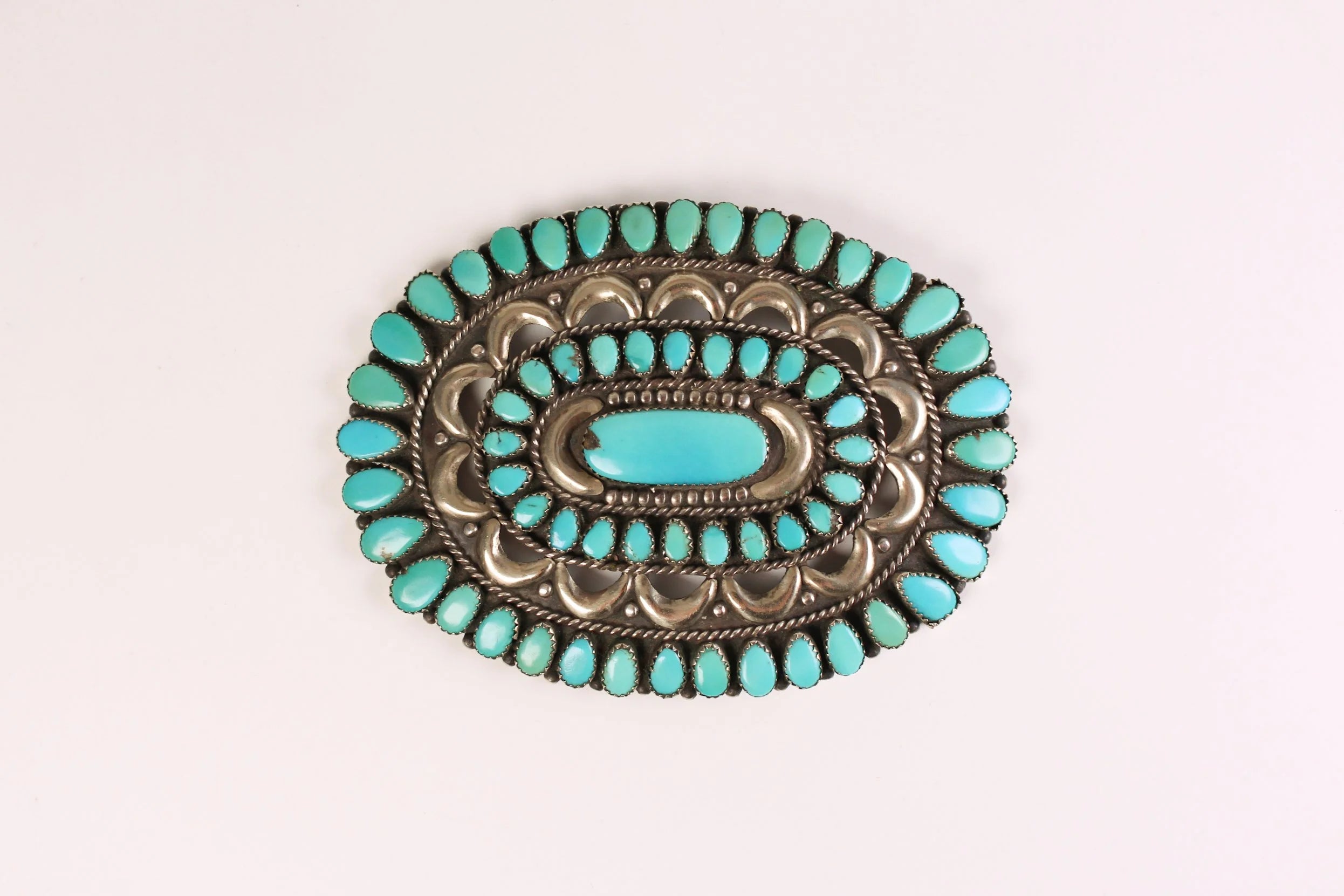 Mid Century Zuni Cluster Pin