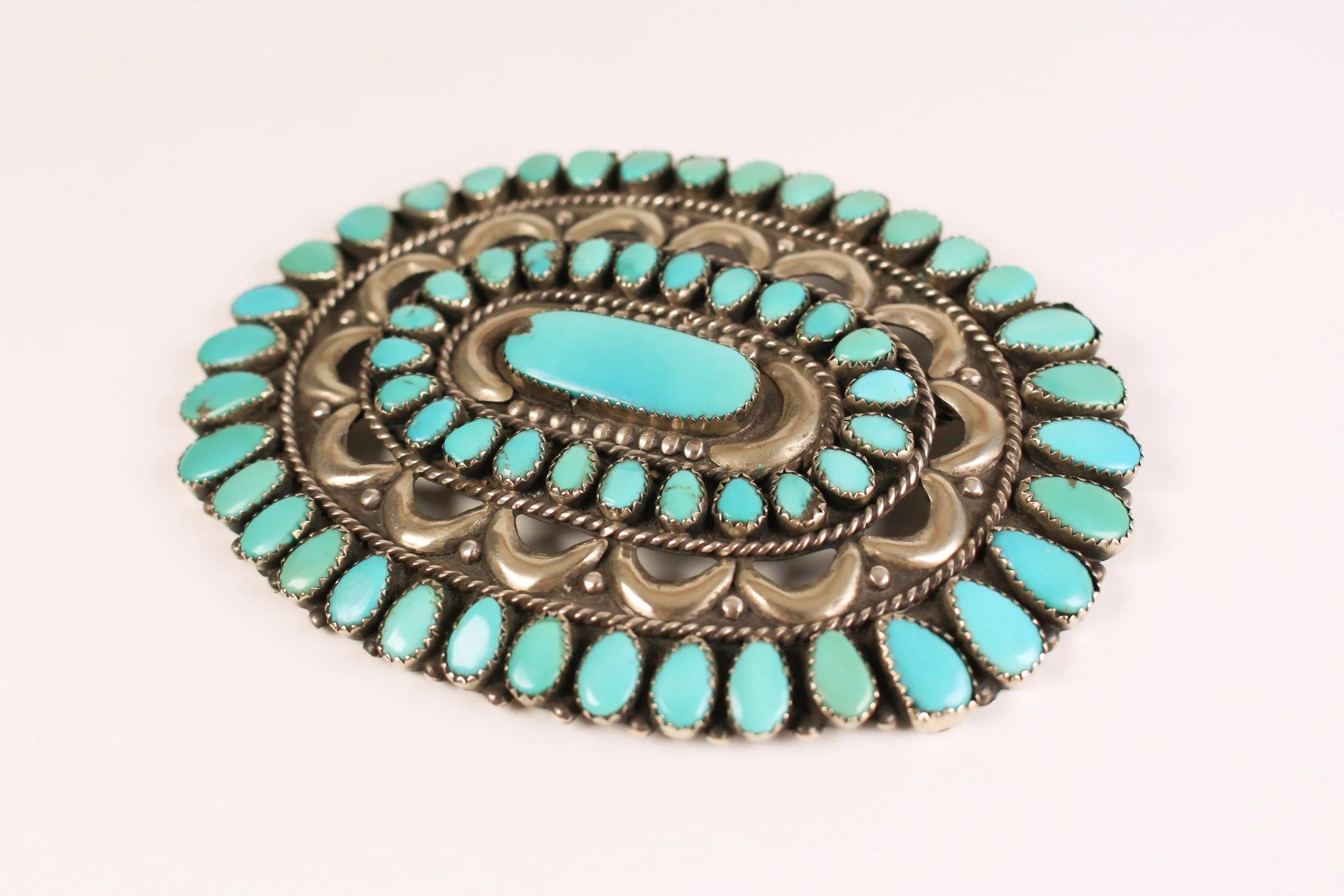 Mid Century Zuni Cluster Pin