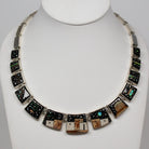 Vintage Calvin Begay Lapidary Masterpiece Necklace