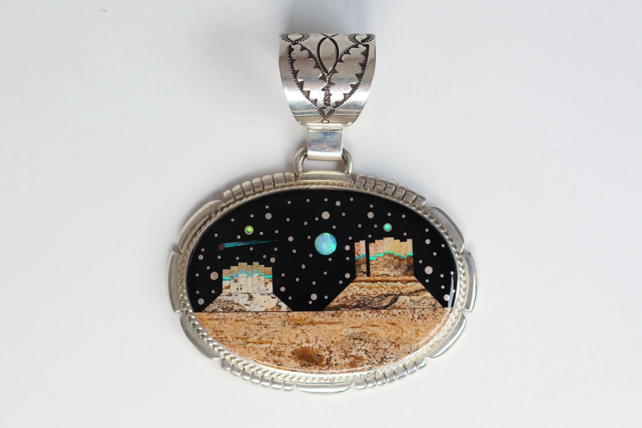 Calvin Begay Inlay Pendant