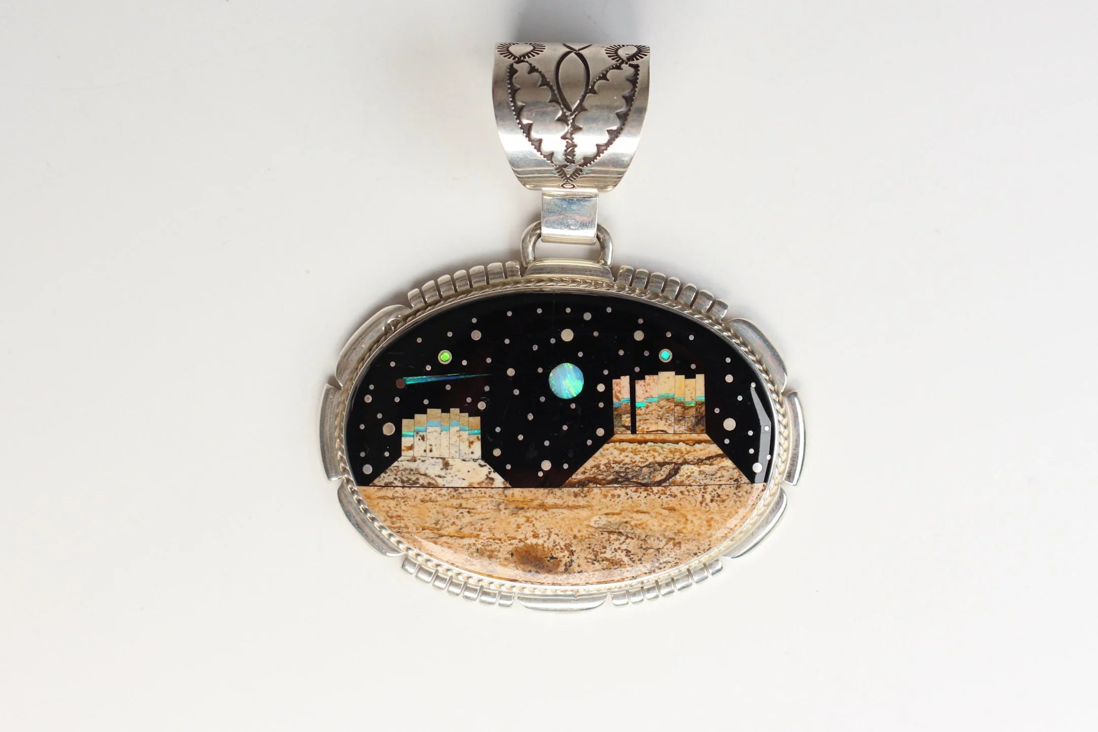Calvin Begay Inlay Pendant