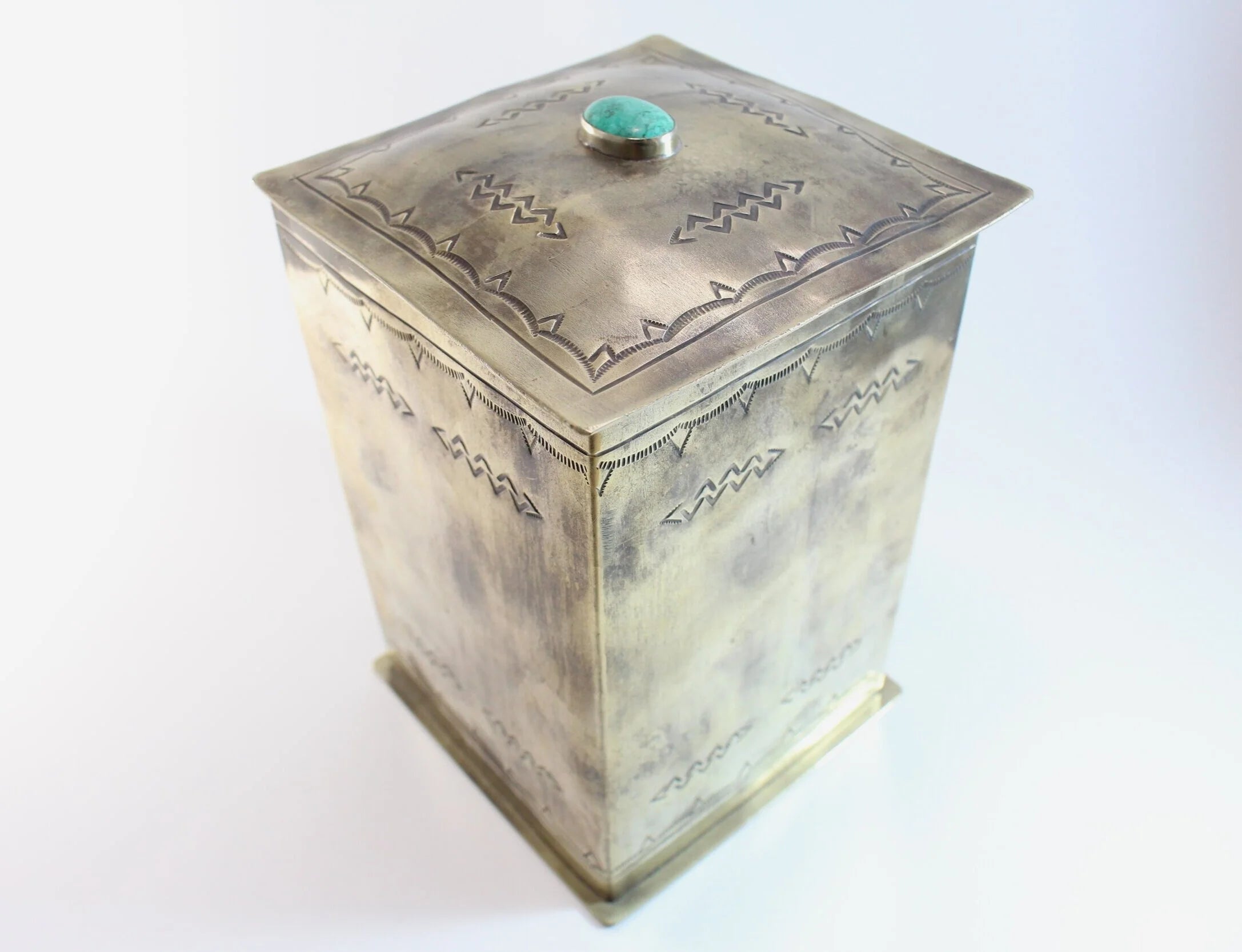 Tall Box with Stamping