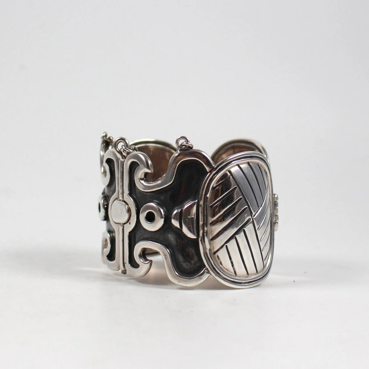 William Spratling - 'Petate' Basketweave Bracelet