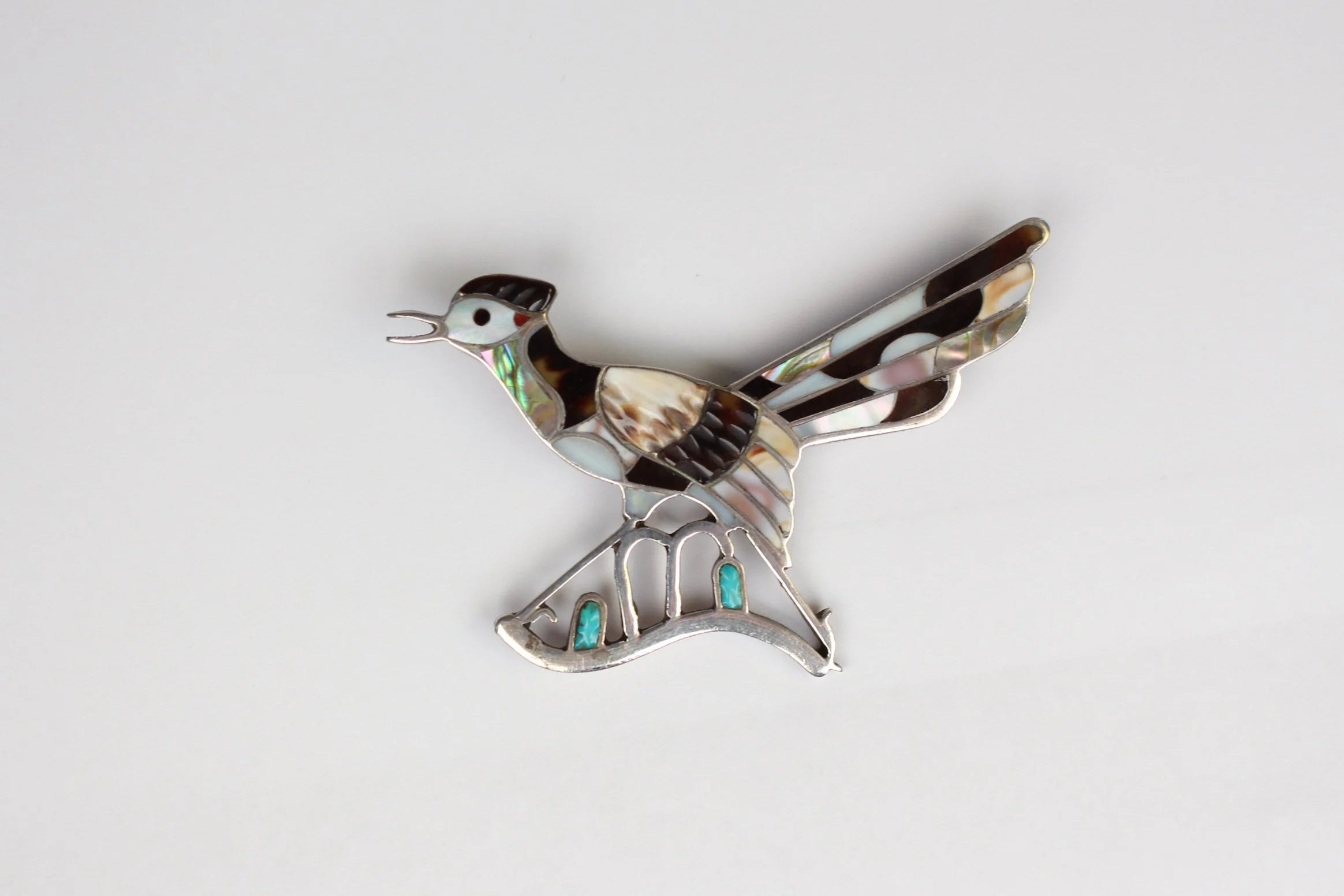 1960's Road Runner Brooch