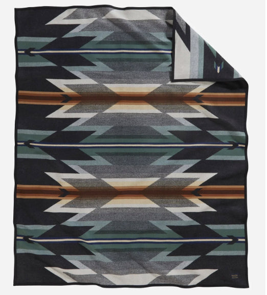 Pendleton - Wyeth Trail Blanket - Oxford Blue